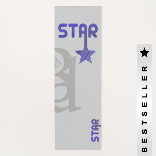 STAR Yoga Mat Fitness Abstrakter Trend Lavender Vi Yogamatte