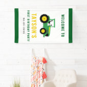 Star Your Traktor 1. Geburtstag | Zugmaschine Banner (Insitu)