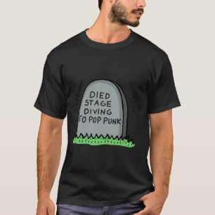 Starb beim Stagediving zu Pop-Punk T-Shirt