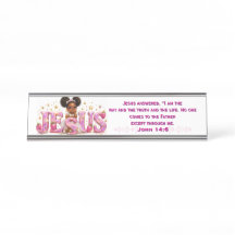 StarBerry™ "JESUS" Schrift-Tisch-Platte