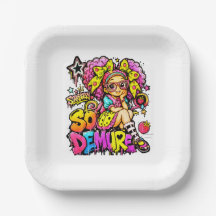 StarBerry™ | So Demure™ Geburtstagsfeier Papier-Te