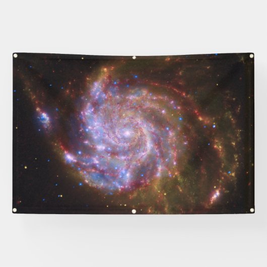Starbirth im Pinwheel: M101 Galaxy Banner (Horizontal)