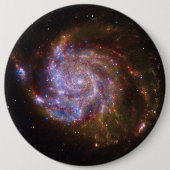 Starbirth im Pinwheel: M101 Galaxy Button (Vorderseite)
