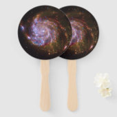 Starbirth im Pinwheel: M101 Galaxy Fächer (Vorne und Hinten)