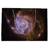 Starbirth im Pinwheel: M101 Galaxy Große Geschenktüte (Rückseite)