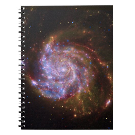 Starbirth im Pinwheel: M101 Galaxy Notizblock (Vorderseite)