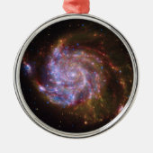 Starbirth im Pinwheel: M101 Galaxy Ornament Aus Metall (Vorne)