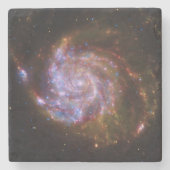 Starbirth im Pinwheel: M101 Galaxy Steinuntersetzer (Vorderseite)