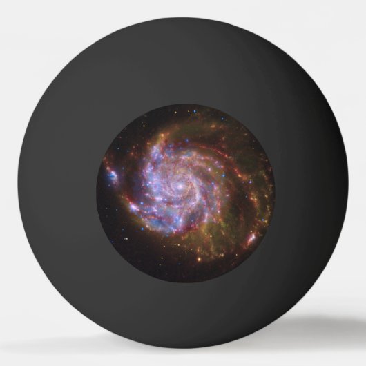 Starbirth im Pinwheel: M101 Galaxy Tischtennisball (Vorderseite)