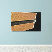 Starboard-Solarkollektoren Leinwanddruck (Insitu (Holzboden))