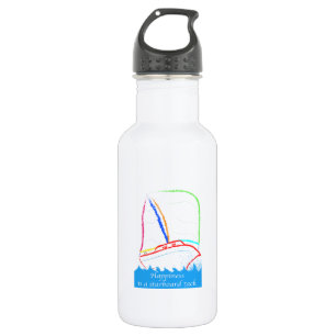 Starboard-Tor Edelstahlflasche