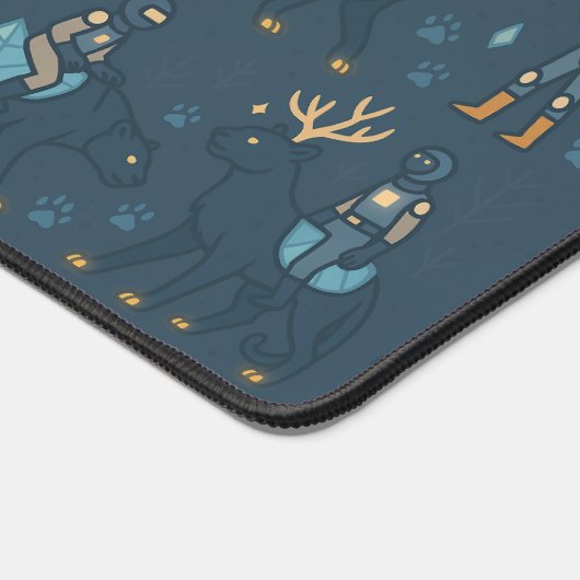 Starbound Feline Companion Journey Schreibtischunterlage (Ecke)