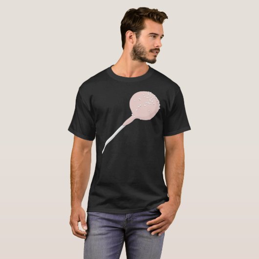Starbucks Pink Birthday Cake Pop T-Shirt (Vorne ganz)