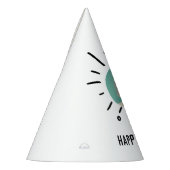 STARBURST | Custom Simple & Chic Photo Partyhütchen (Links)