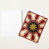 Starburst | Deep Crimson & Gold Luxus-Organizer mi Planer (Anzeige)