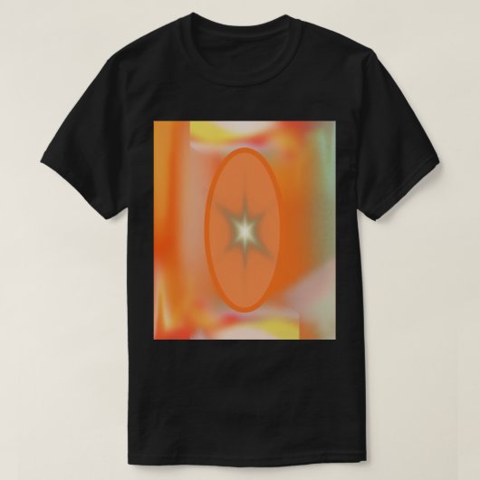STARBURST GEOMETRIC ART T-Shirt (Design vorne)