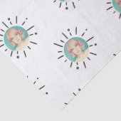 STARBURST | Simple Custom Fun Photo Wrapping Paper Seidenpapier (Ausschnitt)