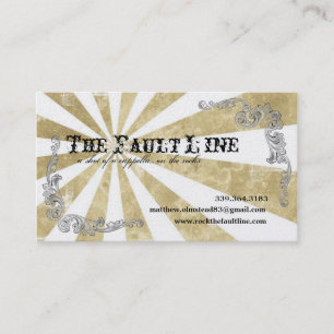 Starbust Unterhaltungs-Visitenkarte Visitenkarte