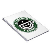 Starchild Kaffee Notizblock (Rechte Seite)