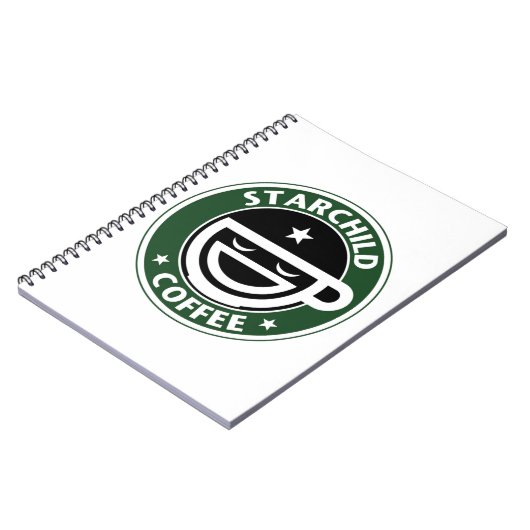 Starchild Kaffee Notizblock (Linke Seite)