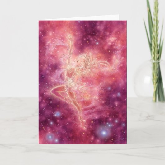 Stardancer Grußkarte Karte (Vorderseite)