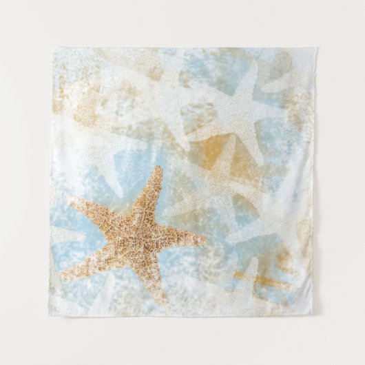 Stardesign an der Küste Wandteppich (Vorderseite (Horizontal))