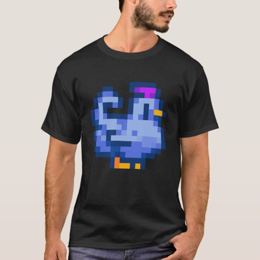 Stardew Valley - Blue Chicken Classic T-Shirt (Vorderseite)