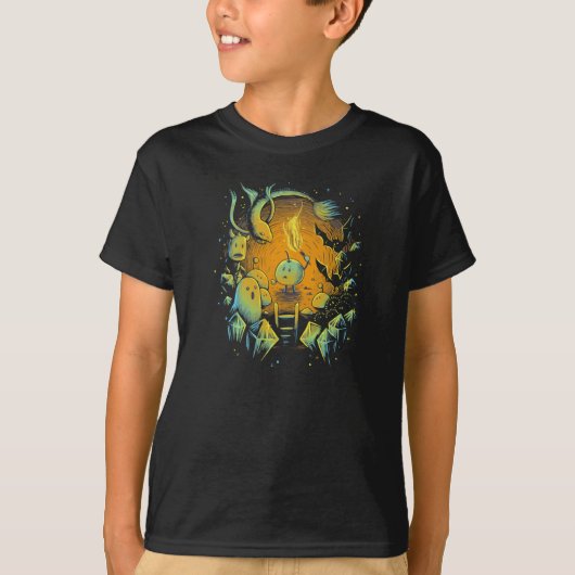 Stardew Valley - erschreckt Junimo T-Shirt (Vorderseite)