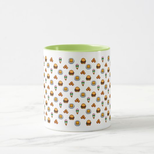 Stardew Valley gemusterte Snacks Hamburger Eis Tasse (Zentrum)
