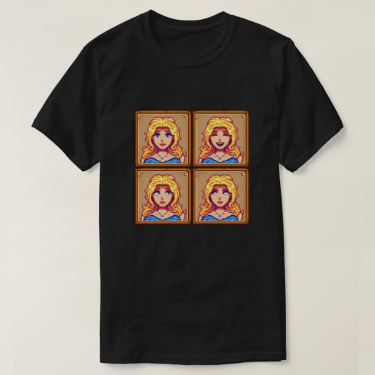 Stardew Valley - Haley Classic T-Shirt (Design vorne)