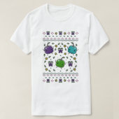 Stardew Valley Junimo & Stardrop Crochet Design -  T-Shirt (Design vorne)