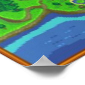 Stardew Valley Map Poster (Ecke)