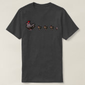 Stardew Valley Void Chicken Family Chicks T-Shirt (Design vorne)