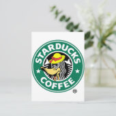Starducks Postkarte (Stehend Vorderseite)