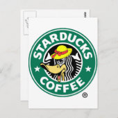 Starducks Postkarte (Vorne/Hinten)