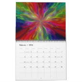 Stardust Abstrakte Kunst der Sterne Kalender (Feb 2026)