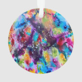 Stardust-Acrylschmuck Ornament (Rückseite)