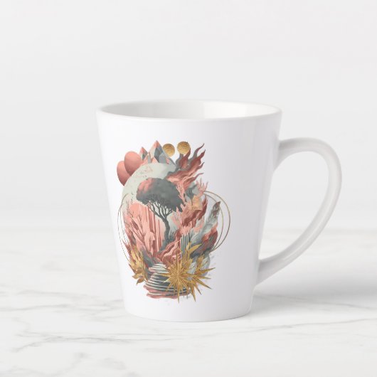 Stardust blühen über kosmische Schritte Milchtasse (Rechts)