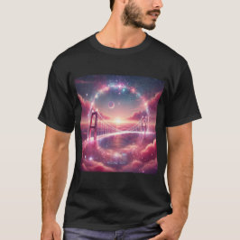 Stardust Bridge Liebe Mens Tshirt