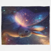 Stardust Bunny Fleecedecke (Vorderseite (Horizontal))