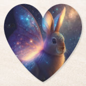 Stardust Bunny Untersetzer (Vorderseite)