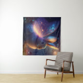 Stardust Bunny Wandteppich (Beispiel (Horizontal))