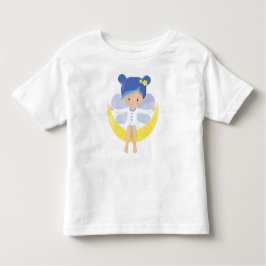 Stardust Fairy, Fairy auf dem Mond, Niedliche Fee Kleinkind T-shirt