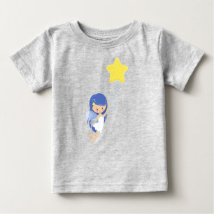 Stardust Fairy, Niedliche Fairy, Fairy mit Ballon Baby T-shirt