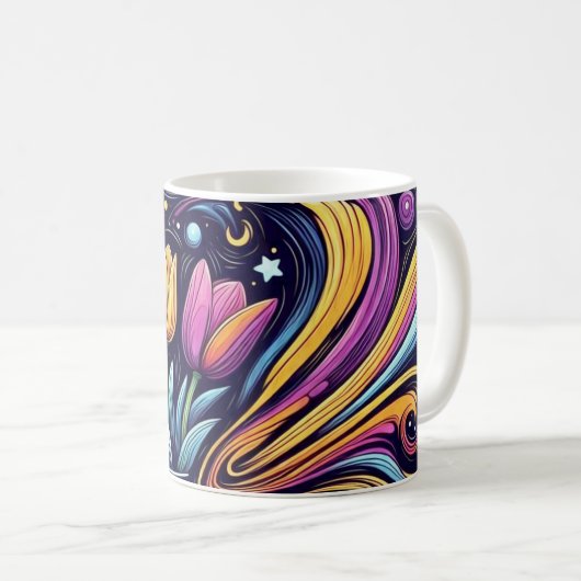 Stardust Garden Kaffeetasse (VorderseiteRechts)