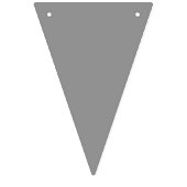 Stardust Grau bis Schwarz Gradient Theme Wimpelkette (Dritte Fahne)