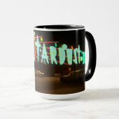 Stardust Hotel and Casino Las Vegas Neon der 50er Tasse (VorderseiteRechts)