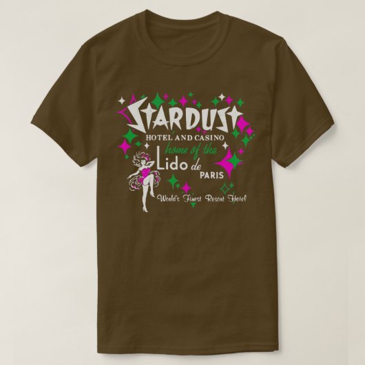 Stardust Hotel Casino Lido De Paris1 T-Shirt (Design vorne)