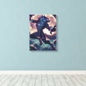 Stardust Howler Leinwanddruck (Insitu (Holzboden))