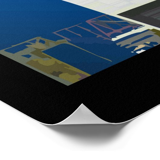 Stardust Las Vegas Vector Grafisches Poster #14 (Ecke)